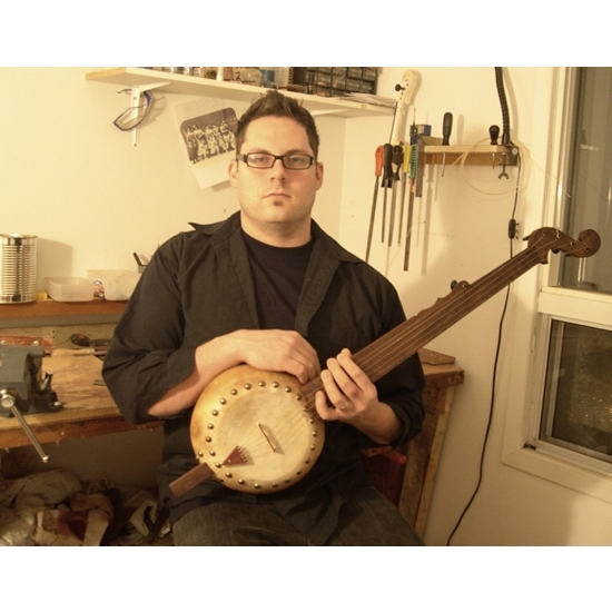 Jeff in his workshop